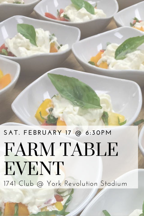 Farm Table Event - 2/17 @ 6:30p.m.