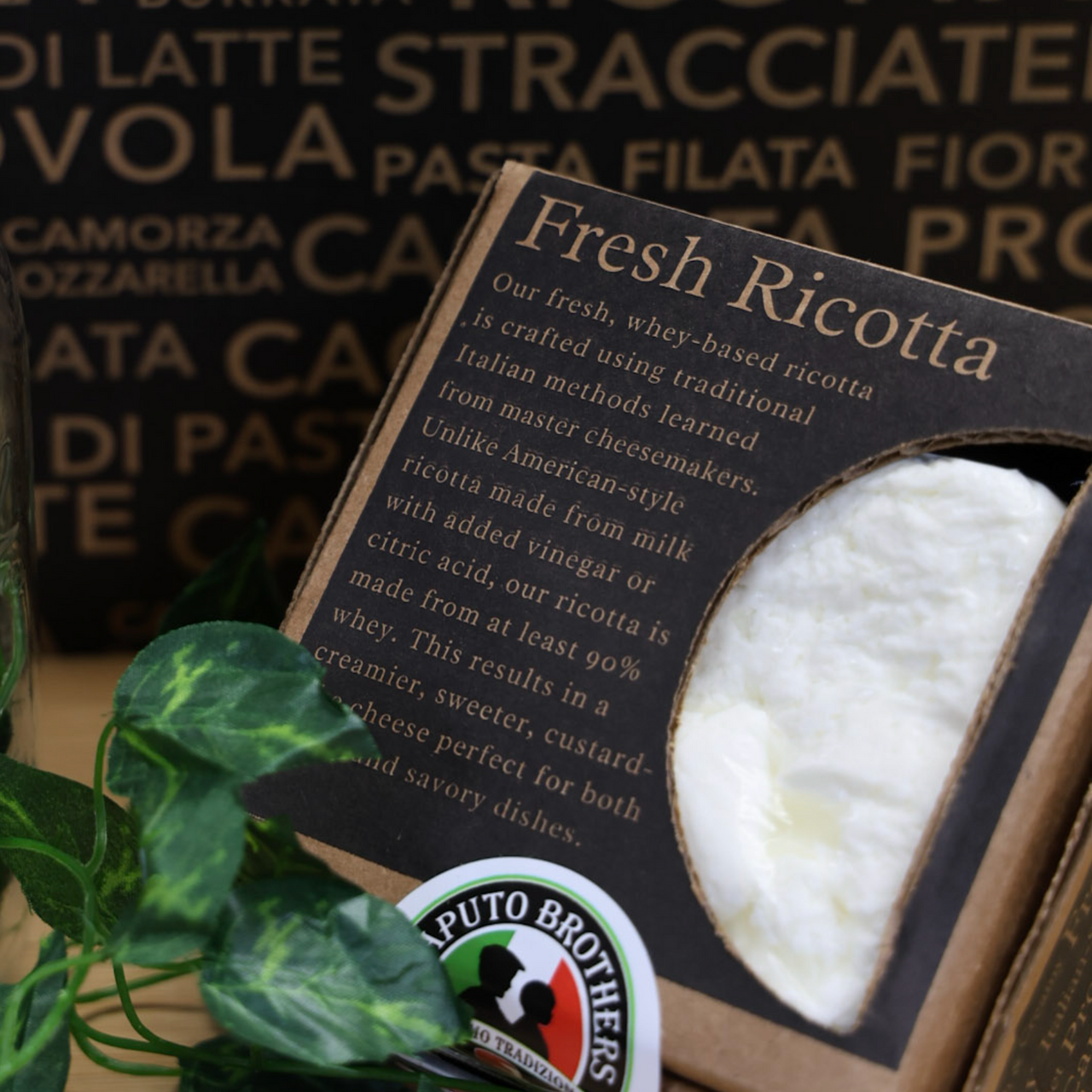 Fresh Ricotta (whey-based) – Caputo Brothers Creamery
