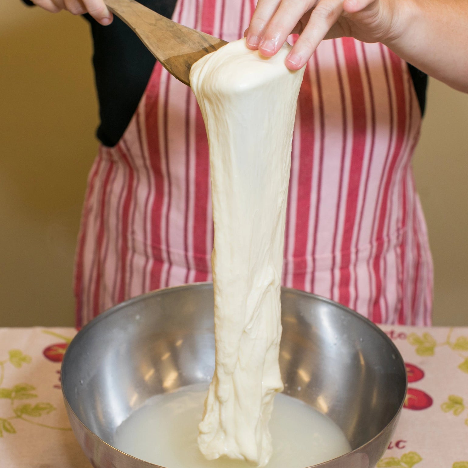 Mozzarella Curd (4pack, 8pack) Caputo Brothers Creamery